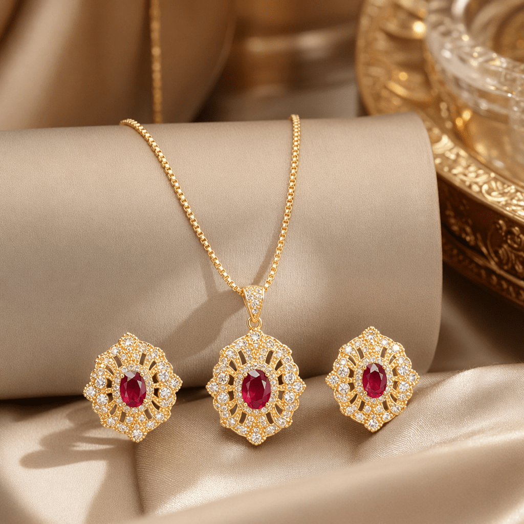 Floral Filigree Bridal Jewellery for Women - Aaraasta | Ladies Fashion Pakistan