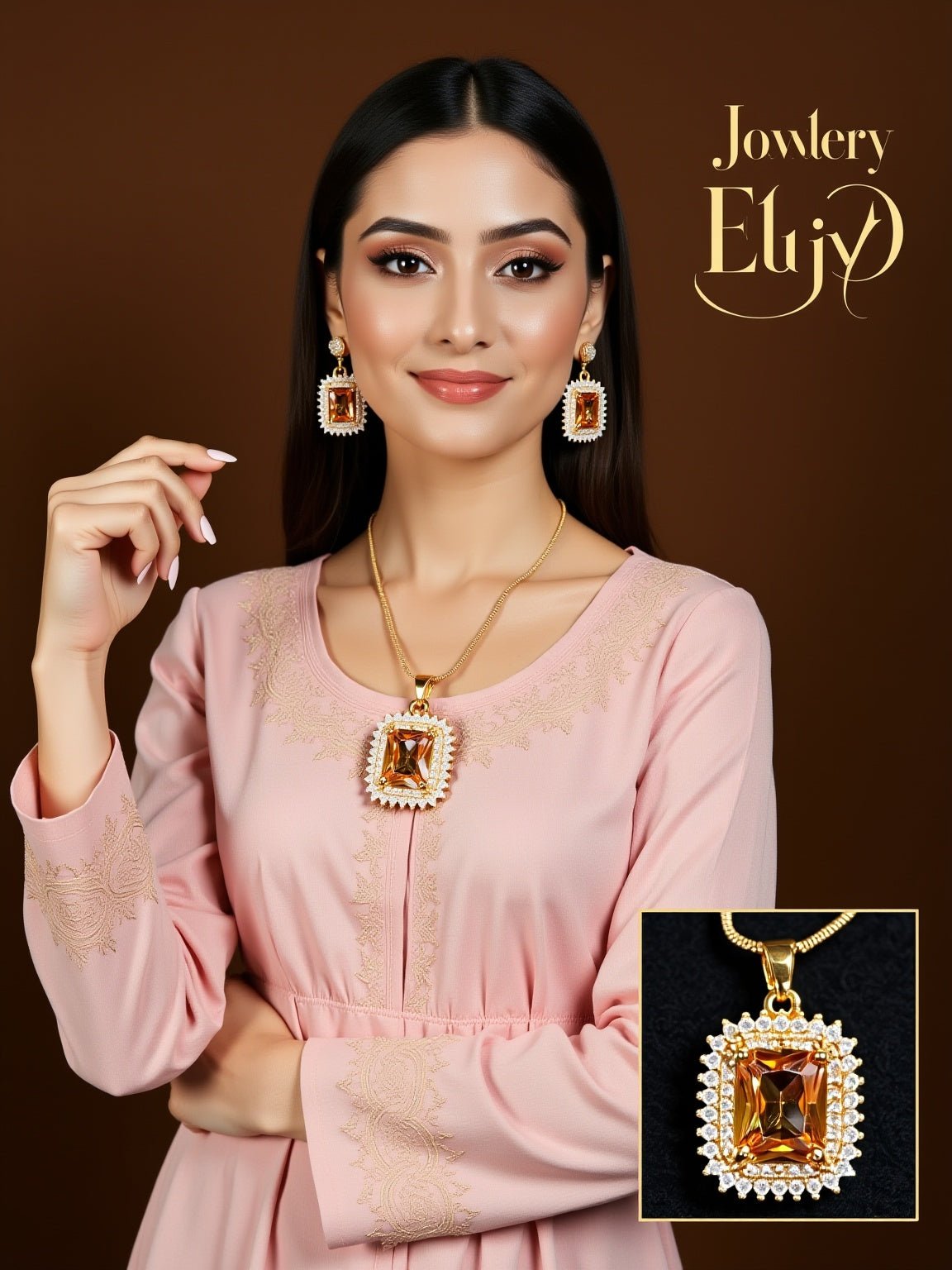 Golden Empress Jewelry Collection - Aaraasta | Ladies Fashion Pakistan
