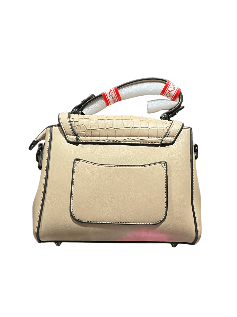 Kangol Beige Croco Satchel Bag for Women - Aaraasta | Ladies Fashion Pakistan