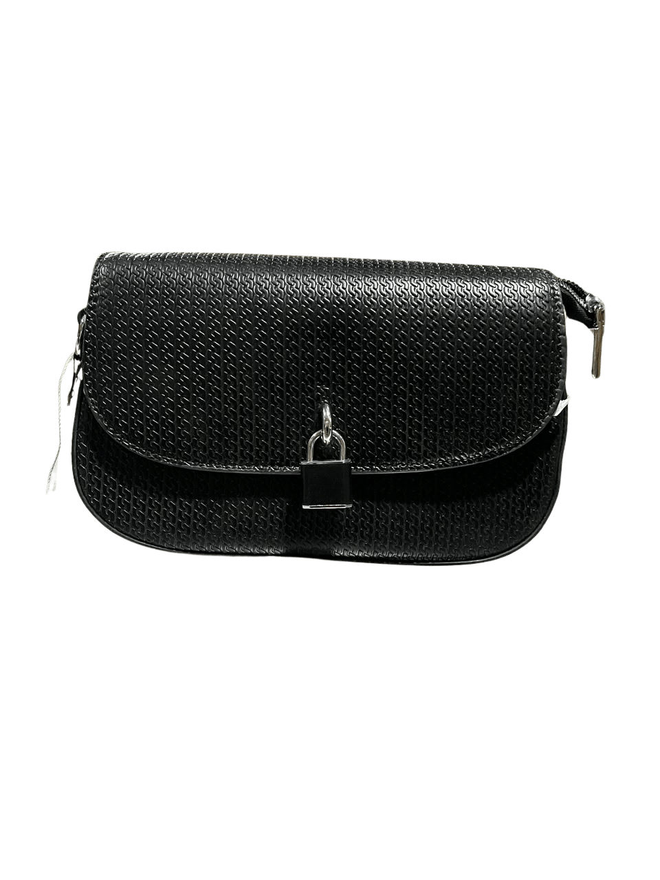 Women's Black Textured Crossbody Shoulder Bag - Aaraasta | Ladies Fashion Pakistan
