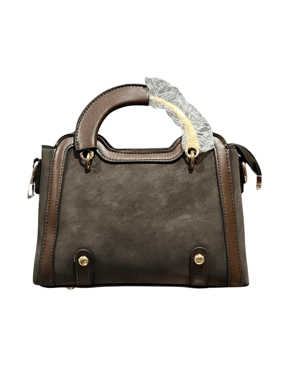 Women's Brown Vintage Structured Handbag - Aaraasta | Ladies Fashion Pakistan